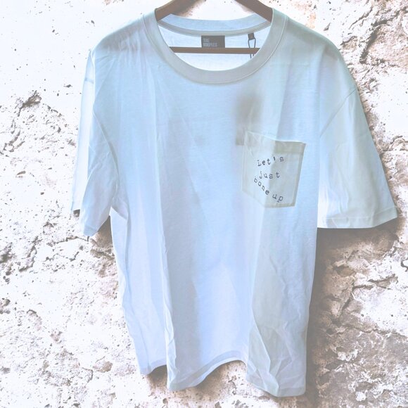 THE KOOPLES 🏷️ "Let's just bone up" White Skeleton Graphic T-Shirt - Picture 1 of 4